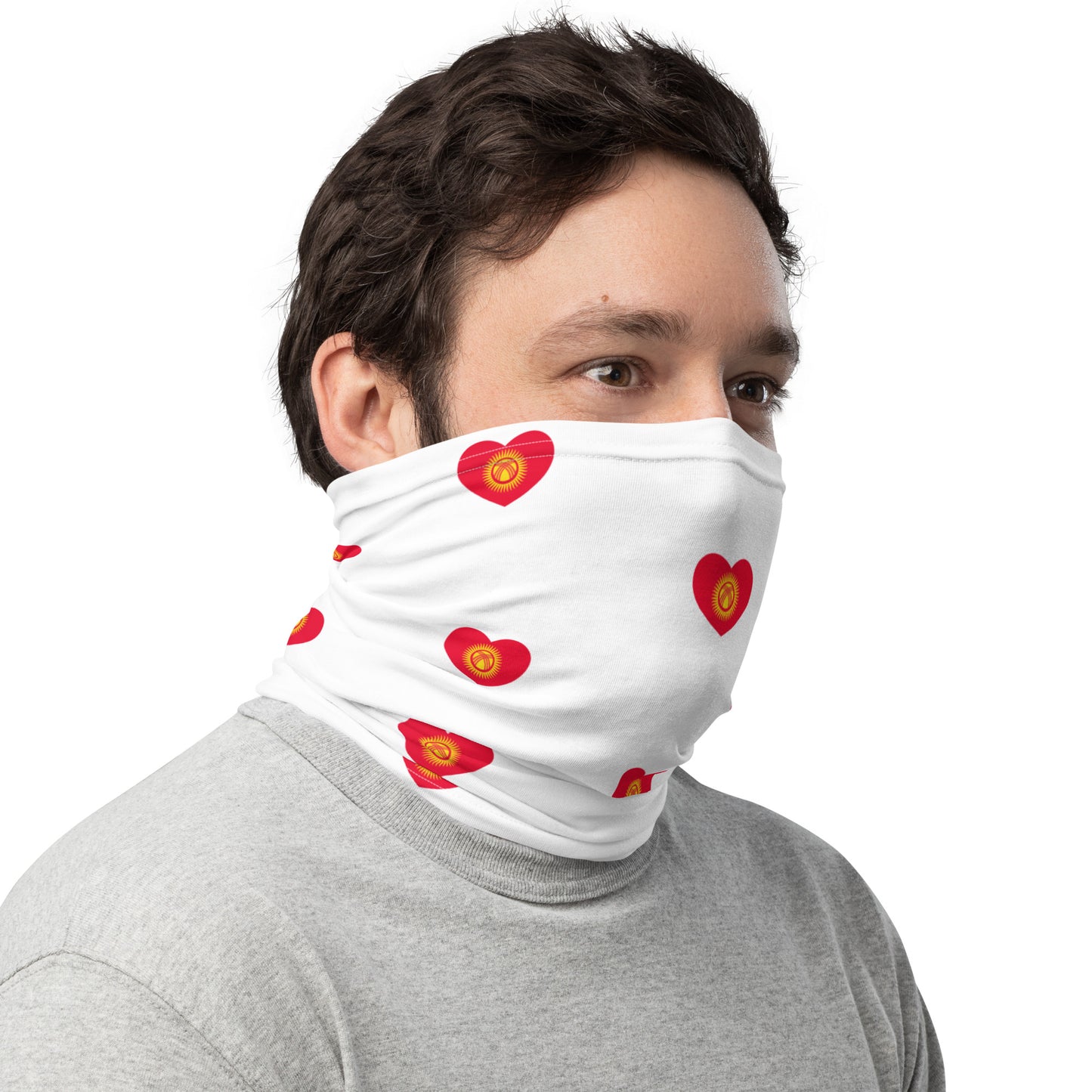 Neck Mask Kyrgyz Heart
